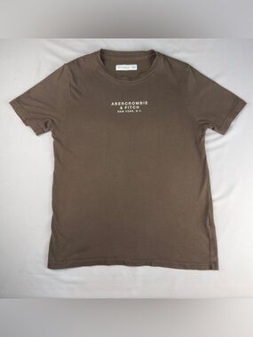 Abercrombie & Fitch Kids Tee Brown Graphic Shirt Size 11/12